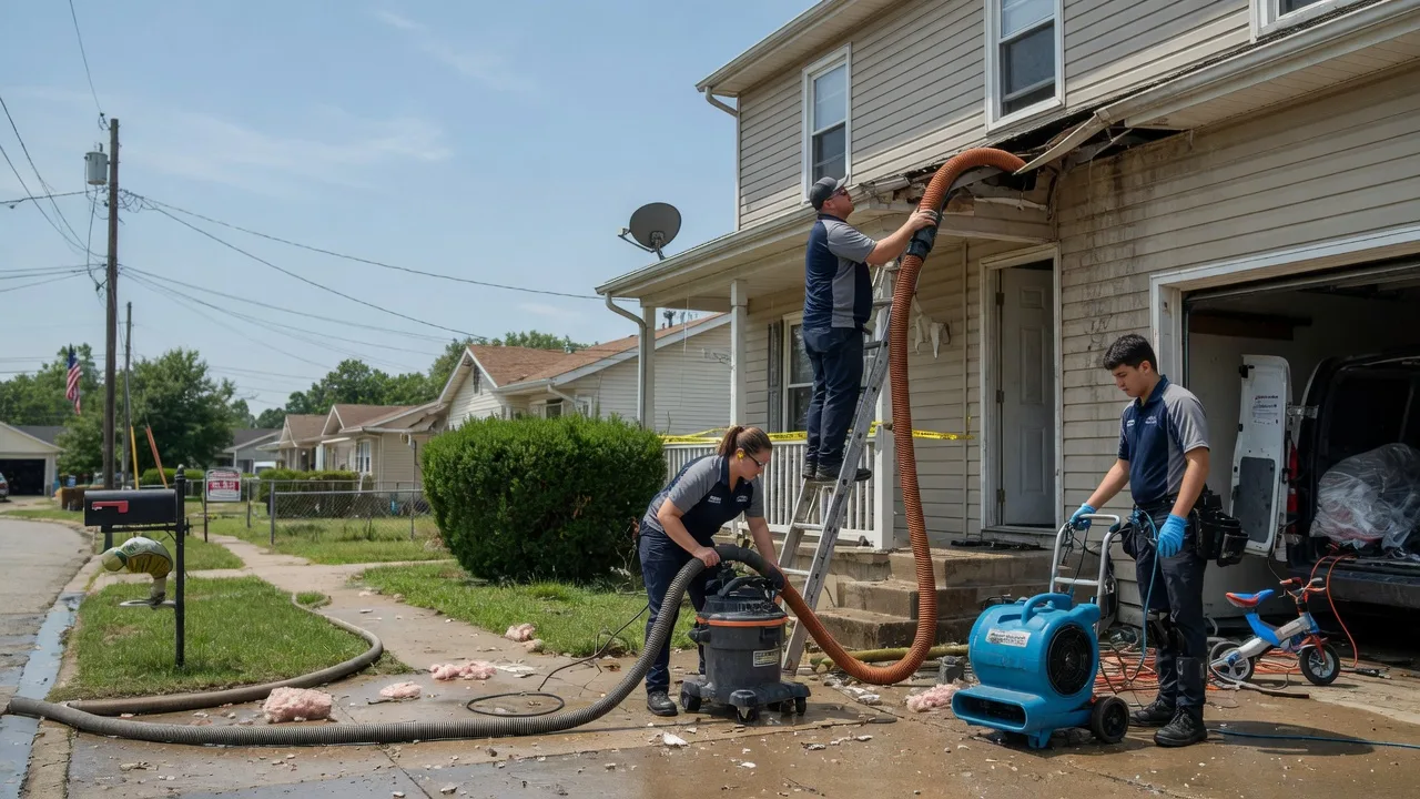 Water Damage Restoration in Wheeling, MO near me